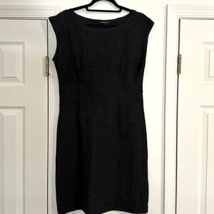 Eileen Fisher 100% wool knee length shift dress